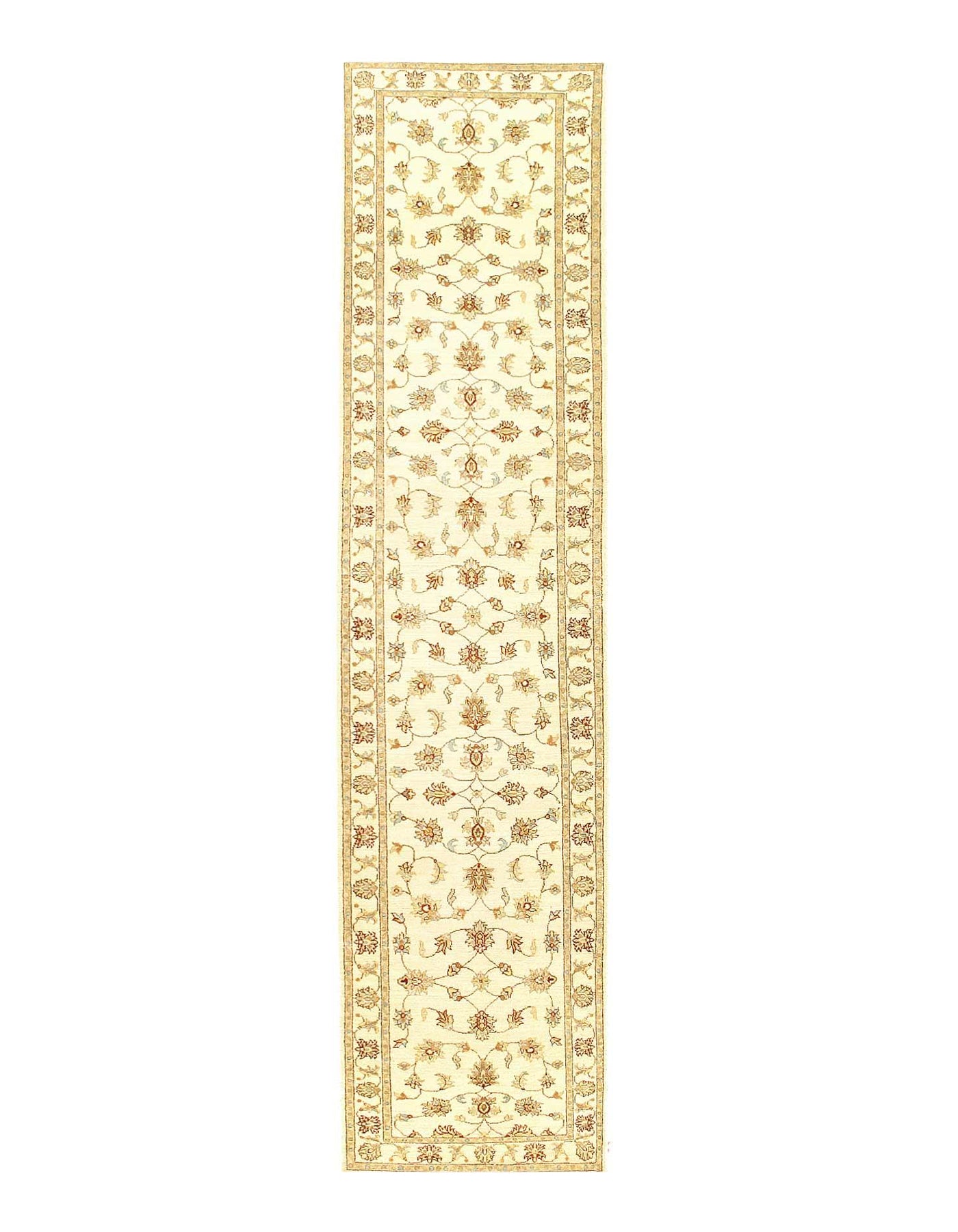 Canvello Fine Hand Knotted Oushak Runner - 2'7'' X 11'9'' - Canvello