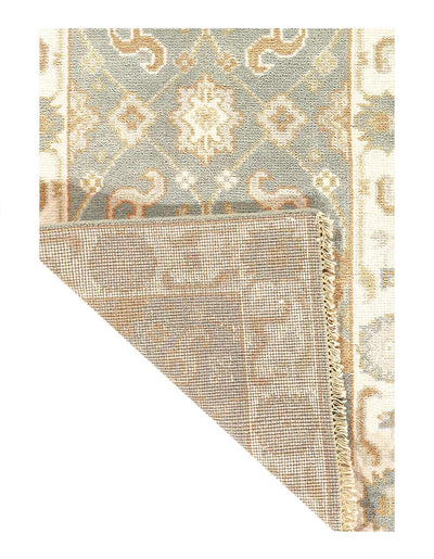 Canvello Fine Hand Knotted Oushak Runner - 2'7'' X 8' - Canvello