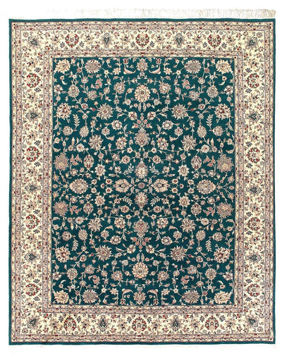 Canvello Fine hand Knotted Pak Silkroad Tabriz design - 8' X 10'4'' - Canvello