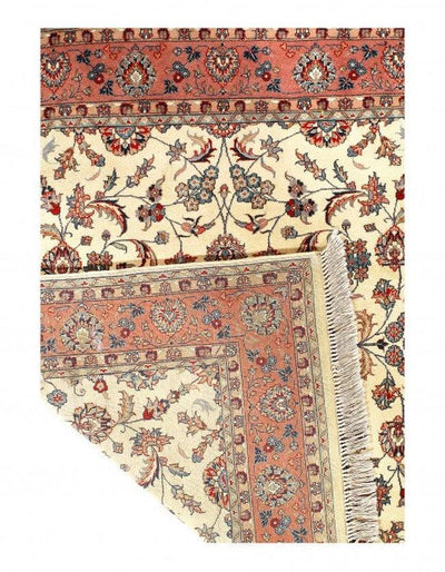 Canvello Fine Hand Knotted Pak Silkroad Tabriz square rug - 6' X 6' - Canvello