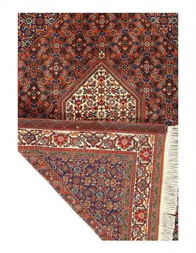 Canvello Fine hand knotted Persain Bidjar Rug - 3'8'' X 5'8'' - Canvello