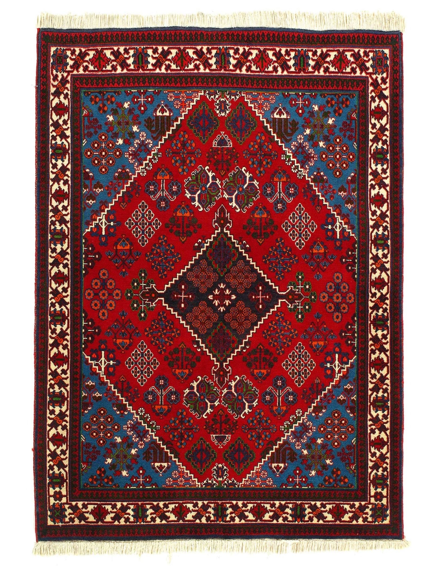 Canvello Fine Hand Knotted Persain Joshegan Rug - 3'6'' X 5 - Canvello