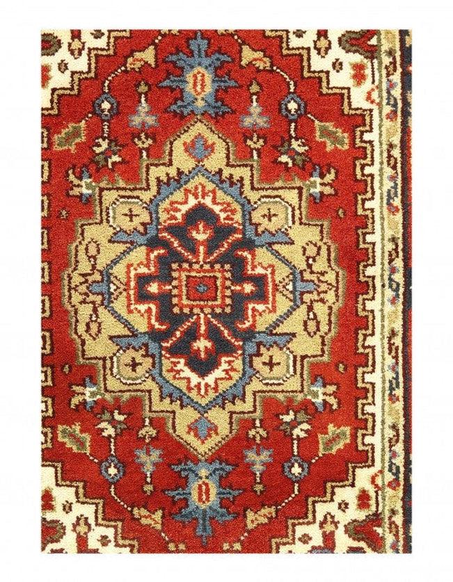 Canvello Fine Hand Knotted Persain serapi design 3'1'' X 5' - Canvello