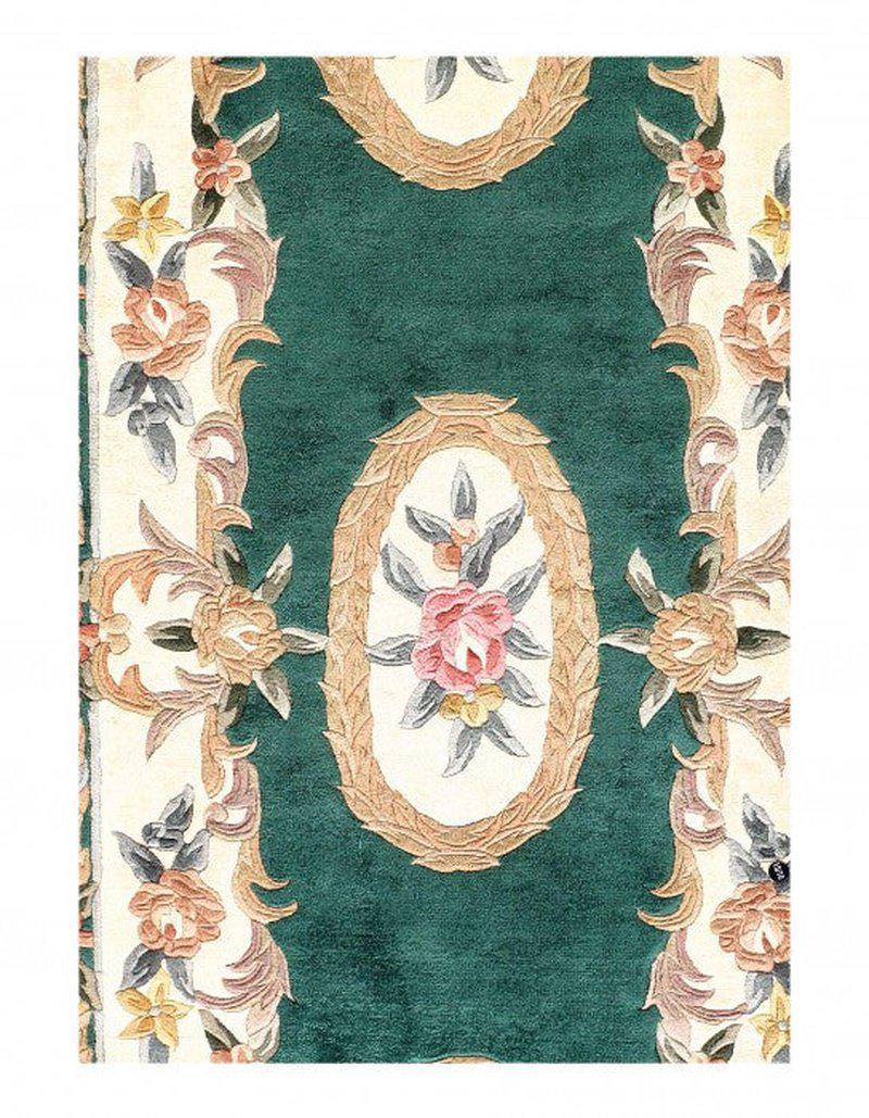 Canvello Fine Hand Knotted Pure silk Abusson runner - 2'6'' X 8'