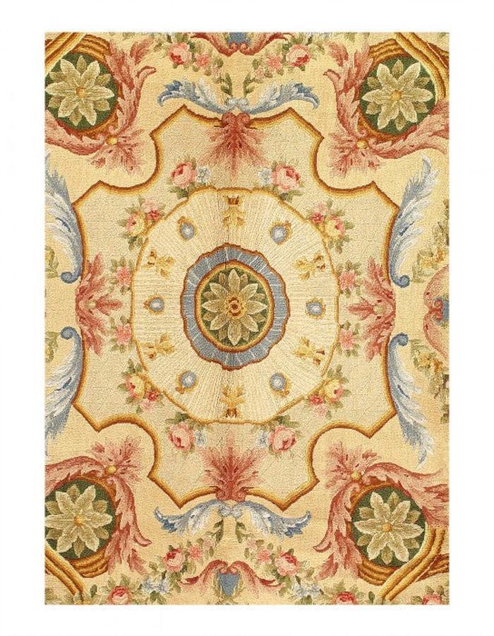 Canvello Fine Hand Knotted Savonnerie rug 8'9'' X 12' - Canvello