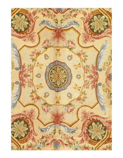 Canvello Fine Hand Knotted Savonnerie rug 8'9'' X 12' - Canvello