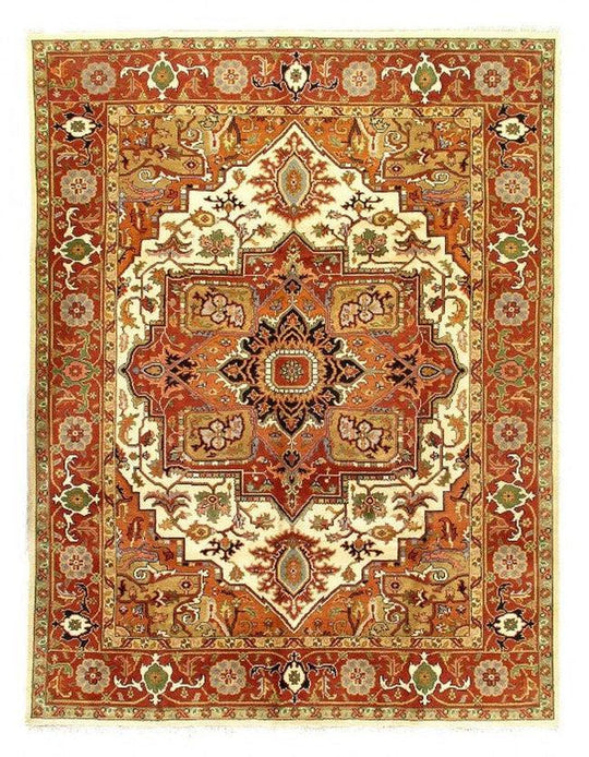 Canvello Fine Hand Knotted Serapi Design 8'11'' X 11'11''
