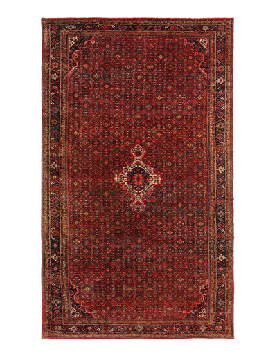 Canvello Fine Hand Knotted Silkroad Antique Hossin Abad Rug - 12'5'' X 21'3'' - Canvello