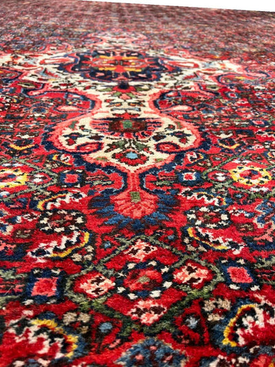 Canvello Fine Hand Knotted Silkroad Antique Hossin Abad Rug - 12'5'' X 21'3'' - Canvello