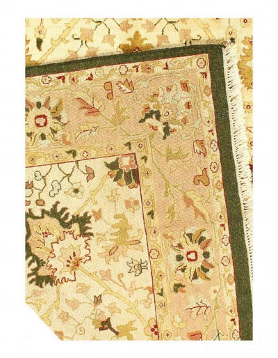 Canvello Fine Hand Knotted Silkroad Design sultanabad rug 10'1'' X 13'5'' - Canvello