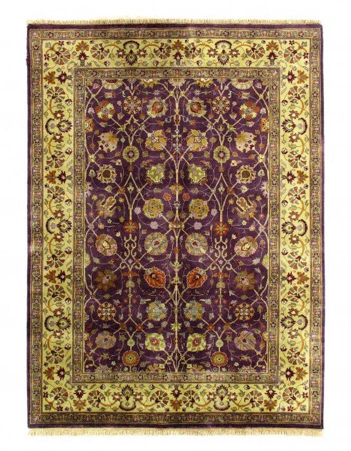 Canvello Fine Hand Knotted Silkroad Design Tabriz 5' X 7' - Canvello