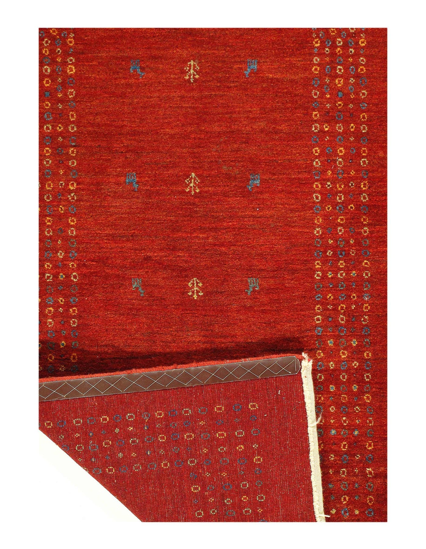 Fine Hand Knotted Persian Gabbeh 2'8'' X 5'2''