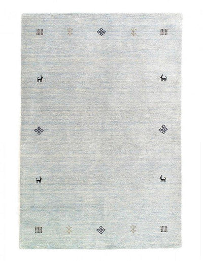 Canvello Fine Hand Knotted Silkroad Gabbeh Rug - 4' X 6' - Canvello