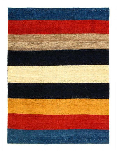 Canvello Fine Hand Knotted Persian Gabbeh Rug - 7' X 9'4''
