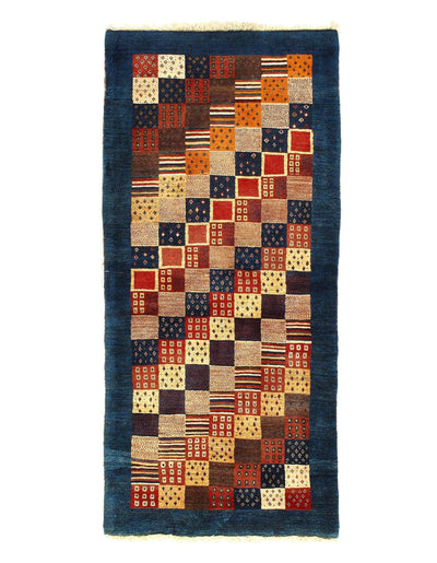 Fine Hand Knotted Persian Gabbeh runner 2'11'' X 6'7''