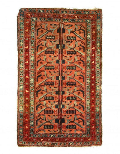 Canvello Fine Hand Knotted Silkroad Hamadan 3'5'' X 6' - Canvello