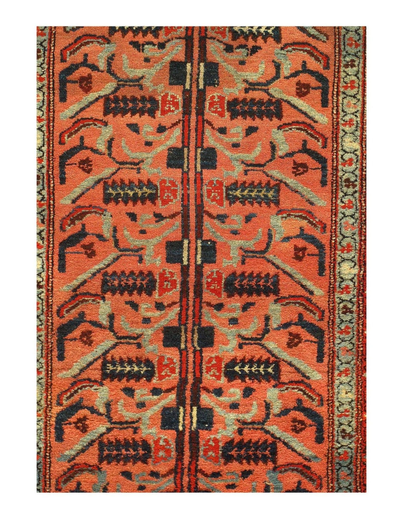 Canvello Fine Hand Knotted Silkroad Hamadan 3'5'' X 6' - Canvello