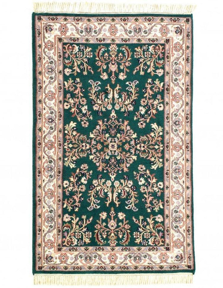 Canvello Fine Hand Knotted Silkroad Kashan design 3'1'' X 5'3''