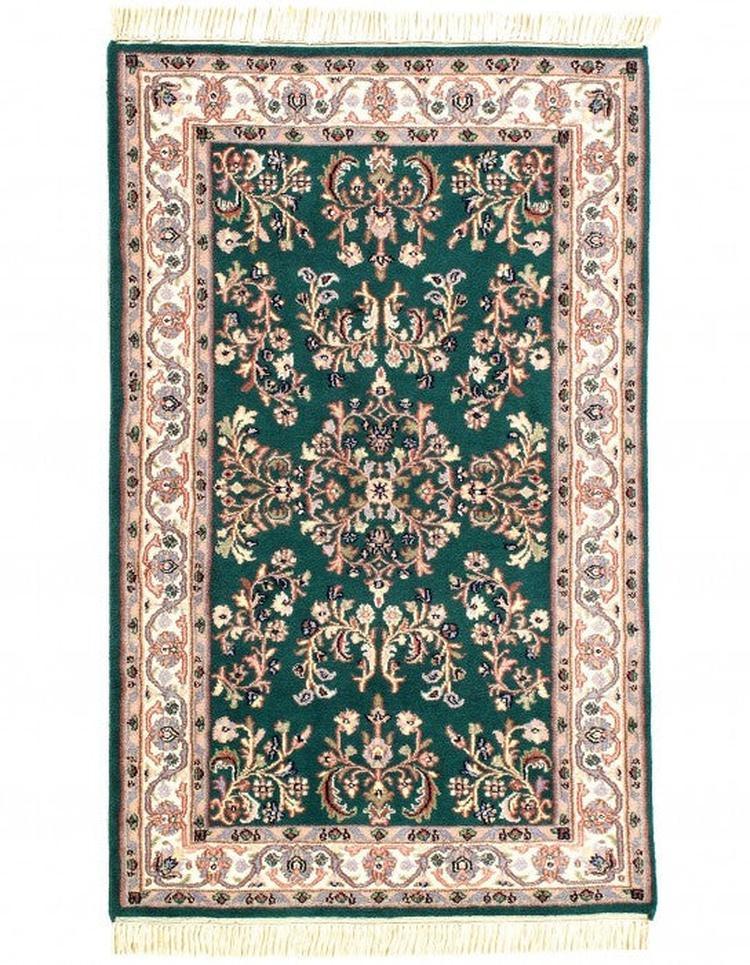 Canvello Fine Hand Knotted Silkroad Kashan design 3'1'' X 5'3'' - Canvello