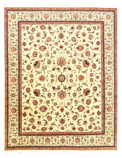 Canvello Fine Hand Knotted Silkroad Kashan Design Rug - 8' 2'' X 10'3'' - Canvello