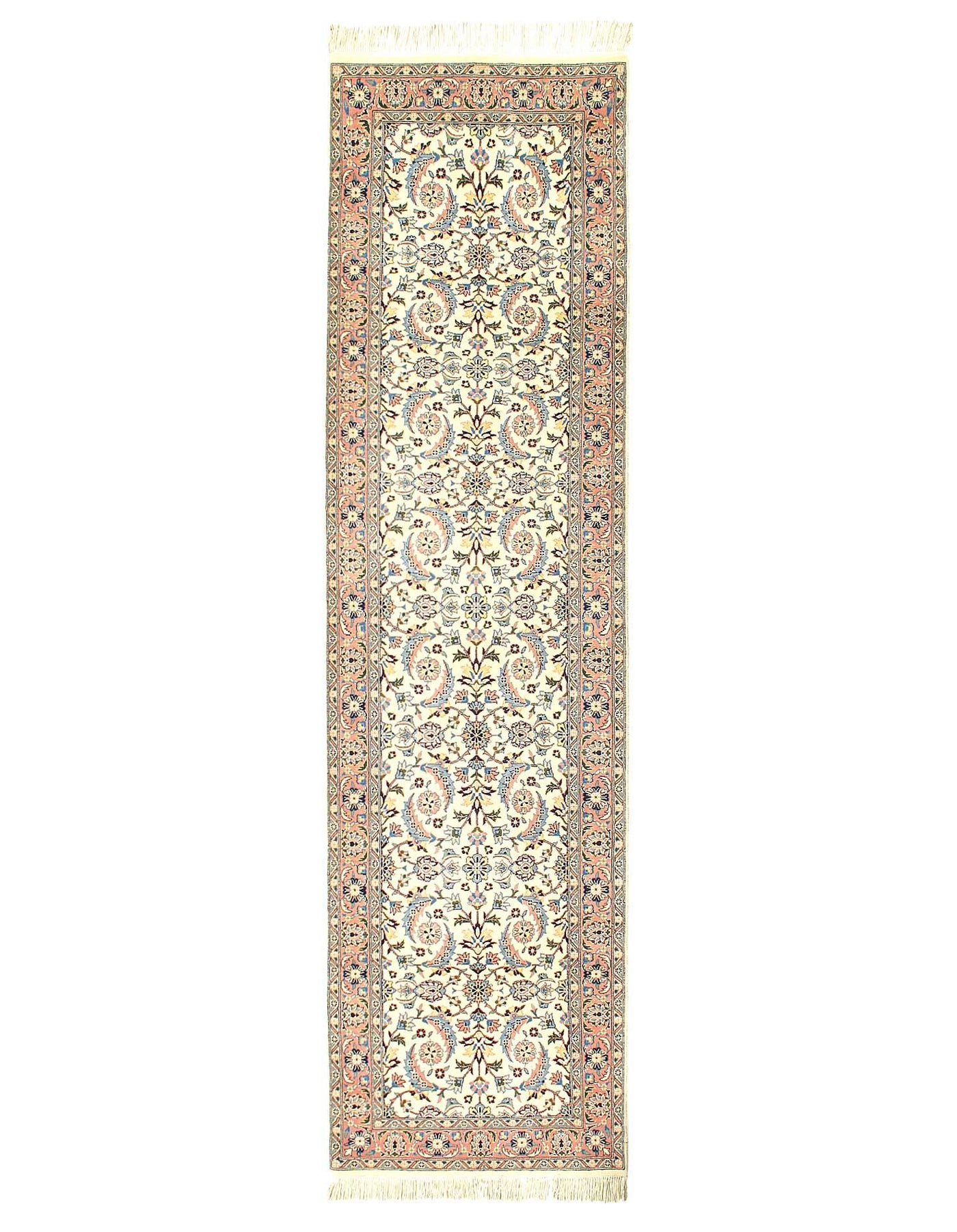 Canvello Fine Hand Knotted Silkroad Kashan design runner 2'8'' X 10' - Canvello