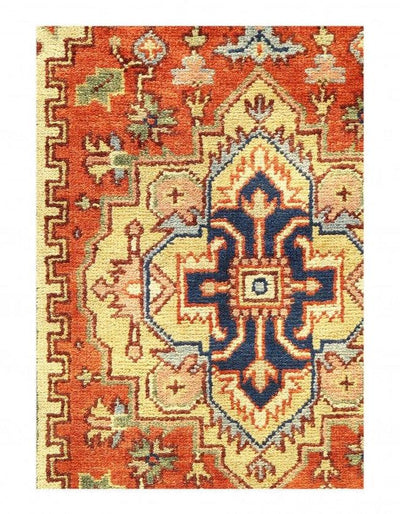 Canvello Fine Hand Knotted Silkroad Serapi Design 3'1'' X 5' - Canvello