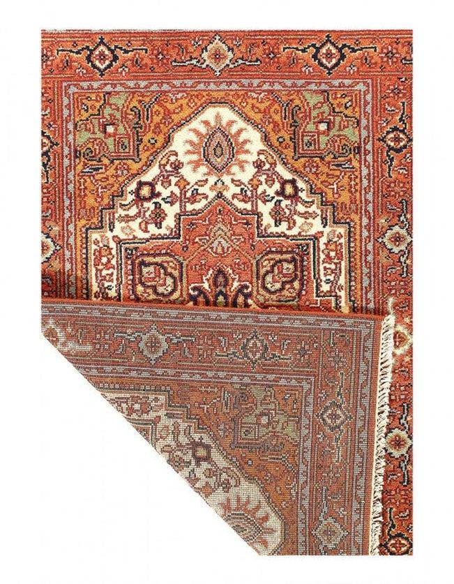 Canvello Fine Hand Knotted Silkroad serapi design 4' X 6'2'' - Canvello