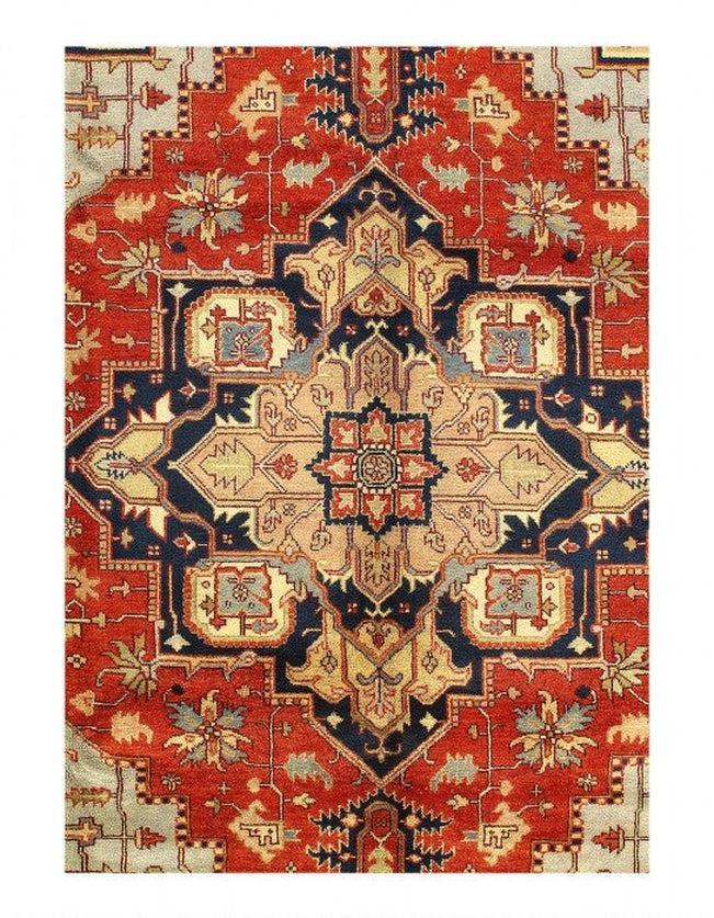 Canvello fine Hand Knotted Silkroad serapi design 9'1'' X 11'11'' - Canvello