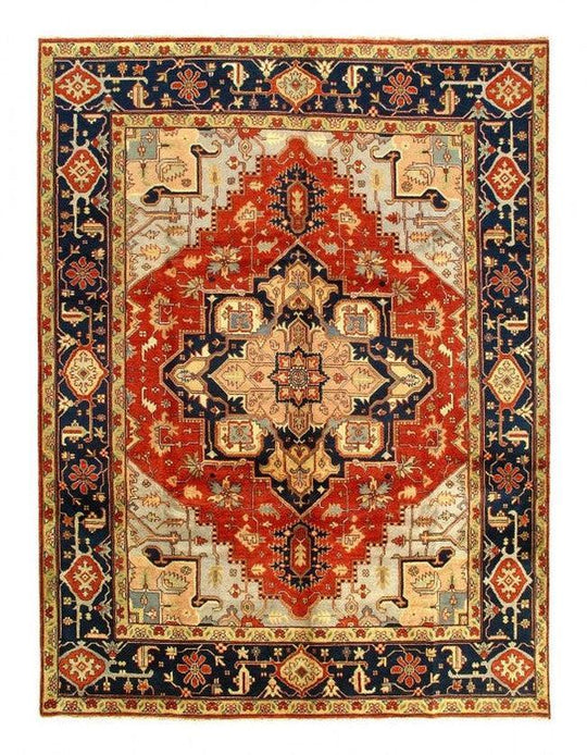 Canvello fine Hand Knotted Silkroad serapi design 9'1'' X 11'11''