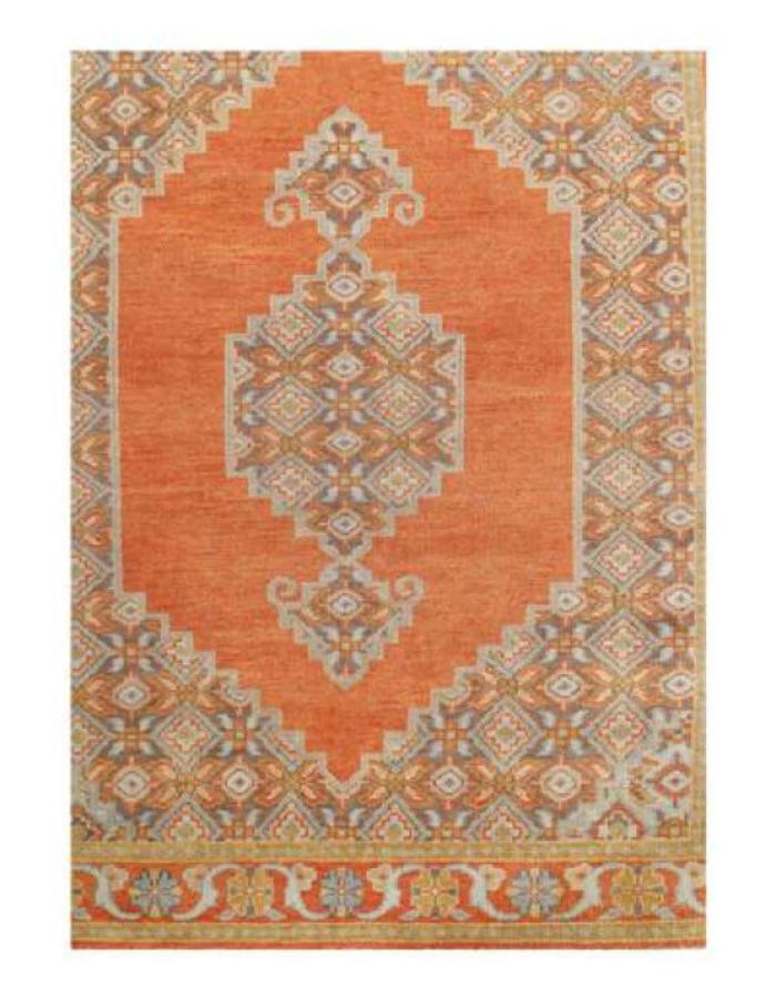 Canvello Fine Hand Knotted Silkroad Sultanabd design Rug - 8' X 9'9'' - Canvello