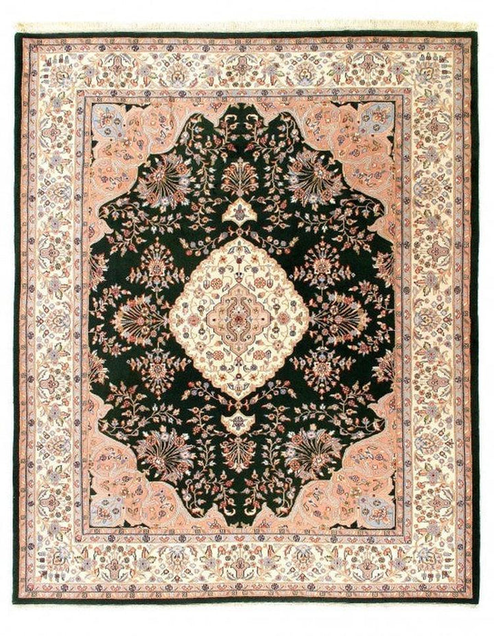Canvello Fine Hand Knotted Silkroad Tabriz design 8' X 10'