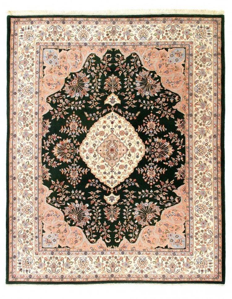 Fine Hand Knotted Persian Tabriz design 8' X 10'
