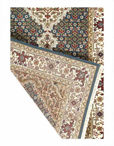 Canvello Fine Hand Knotted Silkroad Tabriz design runner 2'8'' X 6'3'' - Canvello