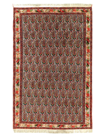 Canvello Fine Hand Knotted Silkroad Vintage Bidjar rug - 6'11'' X 10'11'' - Canvello