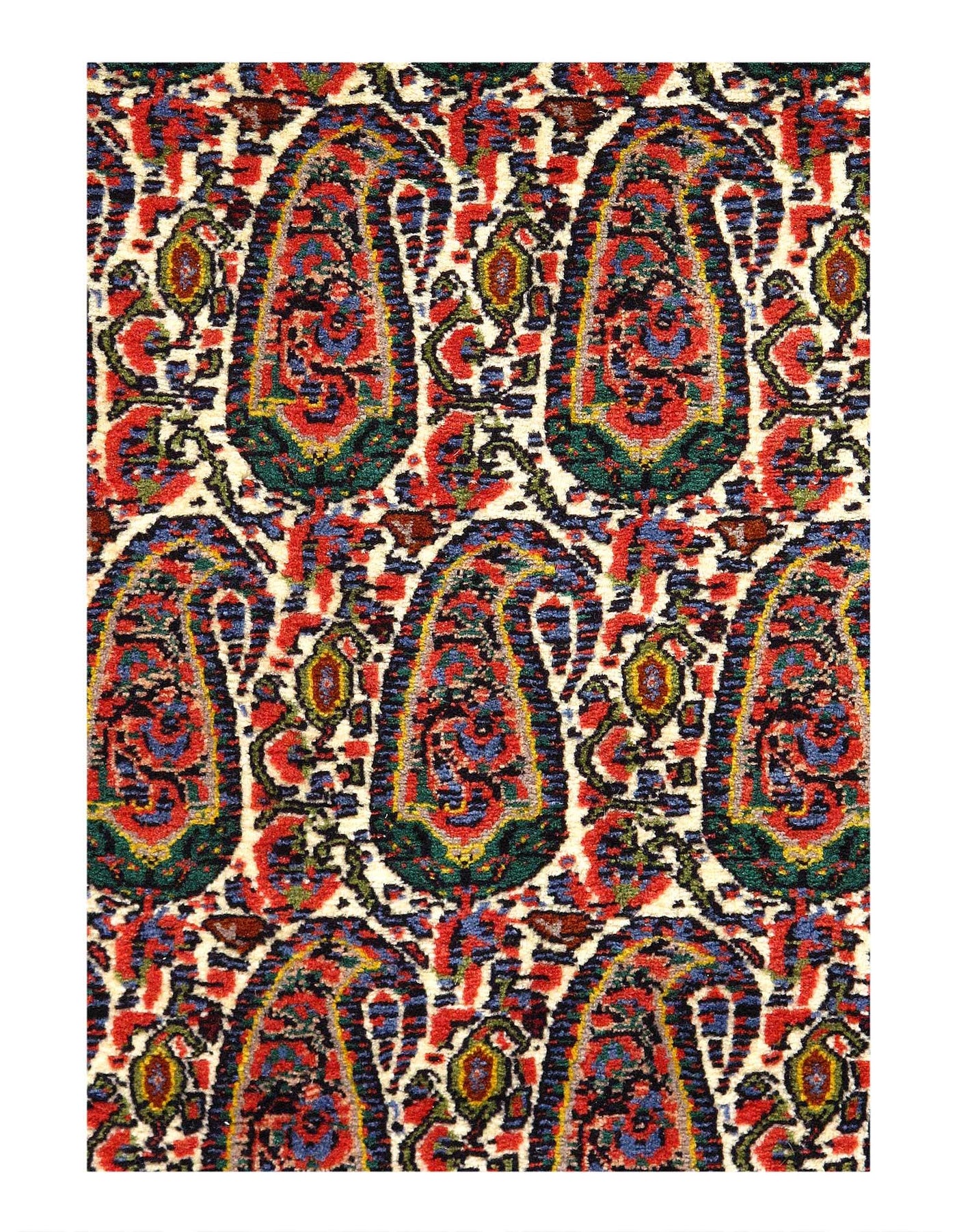 Canvello Fine Hand Knotted Silkroad Vintage Bidjar rug - 6'11'' X 10'11'' - Canvello