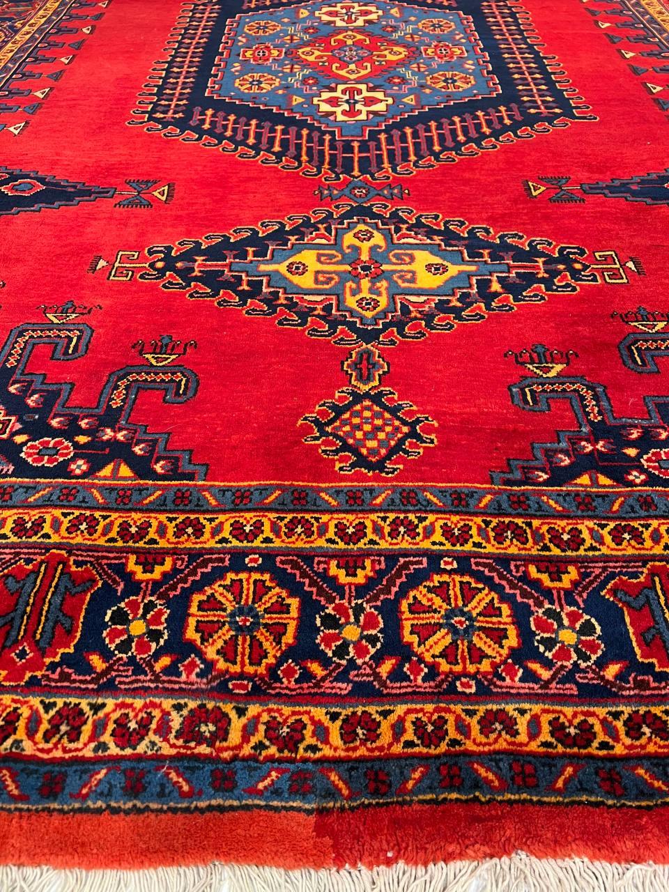 Canvello Fine Hand Knotted Silkroad Vintage Viess Rug - 7'11'' X 10'4'' - Canvello