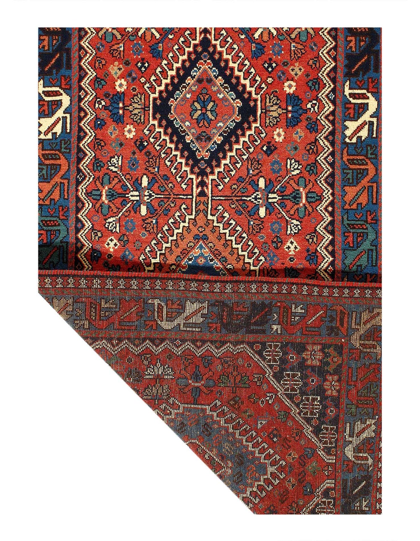 Canvello Fine Hand Knotted Silkroad Yalameh 2'7'' X 9'7'' - Canvello