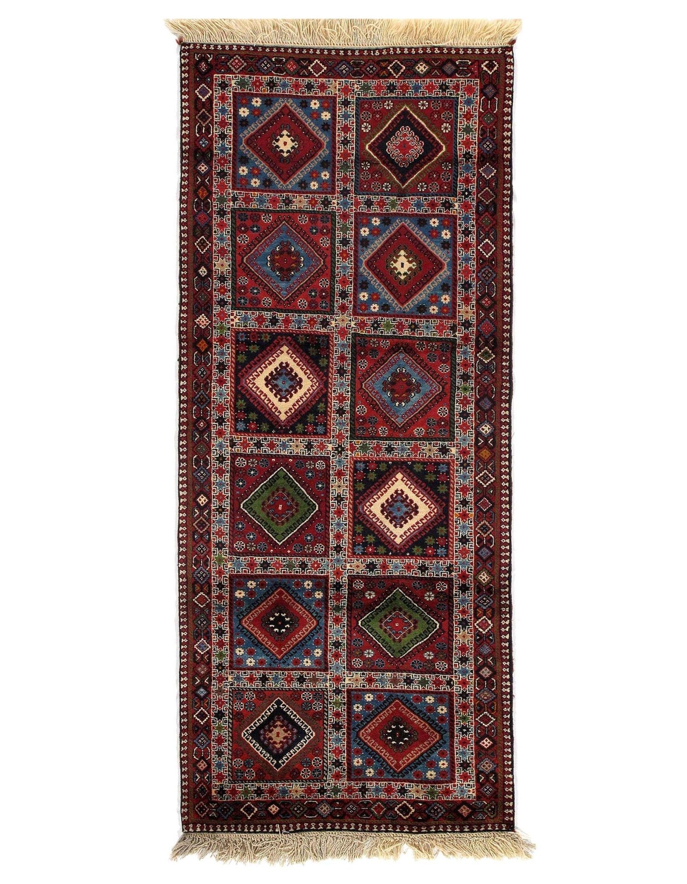 Canvello Fine Hand Knotted Silkroad Yalameh 2'8'' X 6'8'' - Canvello