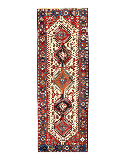 Fine Hand Knotted Persian Yalameh Runner 2'9'' X 7'2''