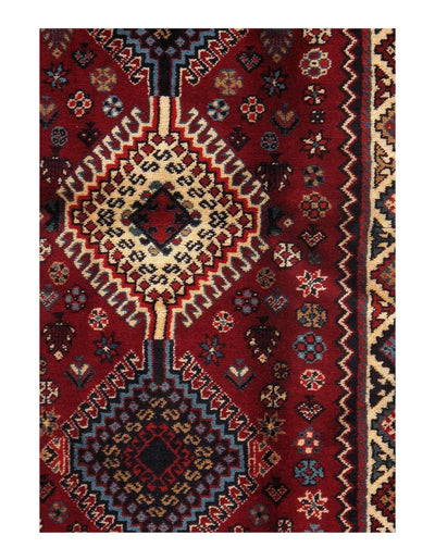 Canvello Fine Hand Knotted Silkroad Yalameh runner 2'8'' X 6'7'' - Canvello