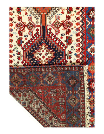 Canvello Fine Hand Knotted Silkroad Yalameh Runner 2'9'' X 7'2'' - Canvello