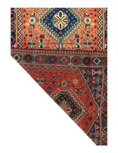 Canvello Fine Hand Knotted Silkroad Yalameh runner 2'9'' X 9'4'' - Canvello