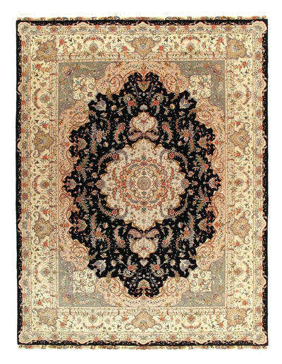 Canvello Fine Hand Knotted Sino Tabriz Rug - 8'11'' X 12' - Canvello