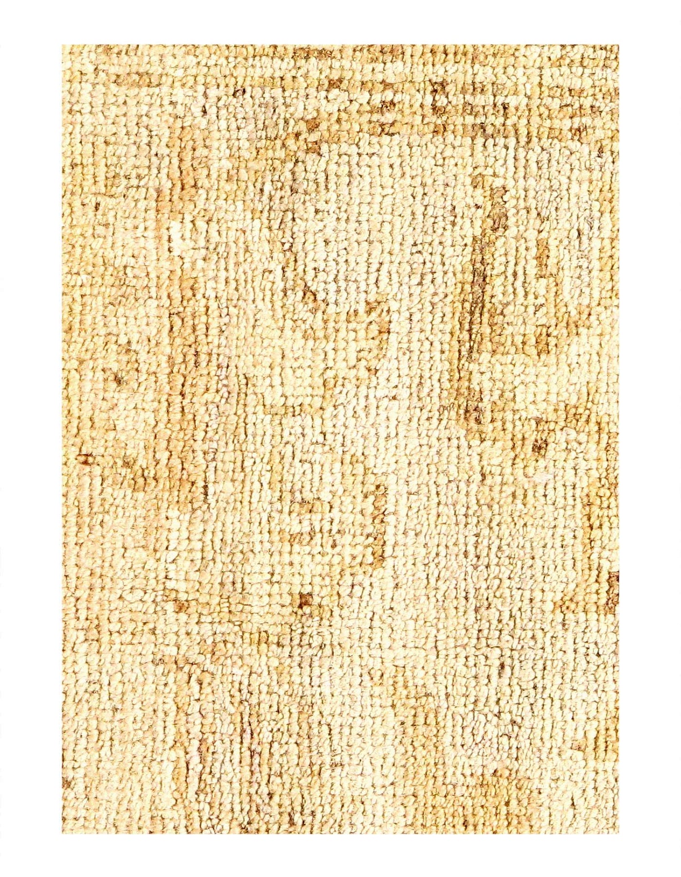 Canvello Fine Hand Knotted square Fragment Oushak Design - 2' X 2' - Canvello