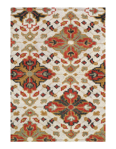 Canvello Fine Hand Knotted Sultanabad Design Rug - 7'11'' X 9'11'' - Canvello