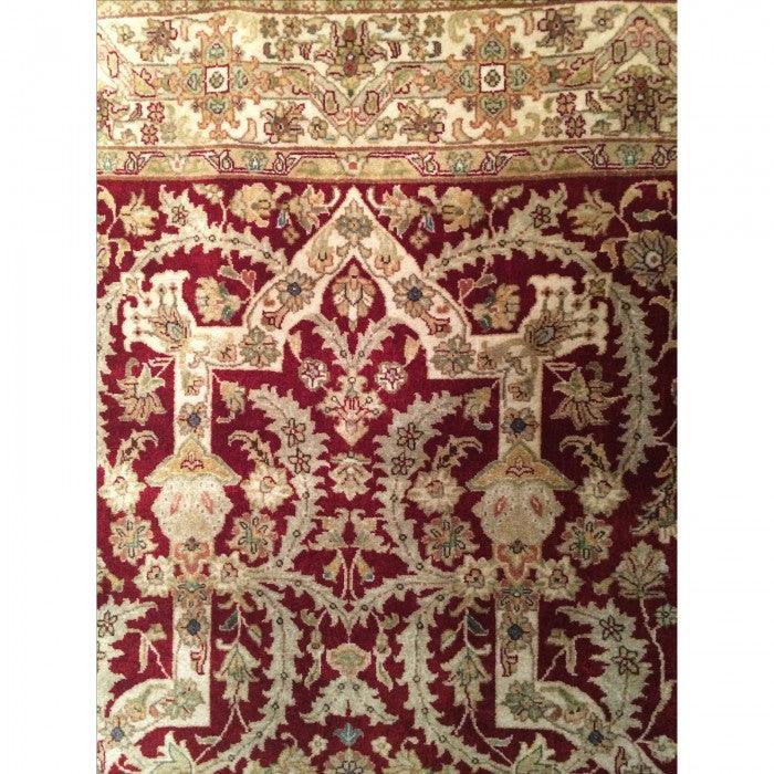 Canvello Fine Hand Knotted Tabriz Rug - 4' x 6' - Canvello