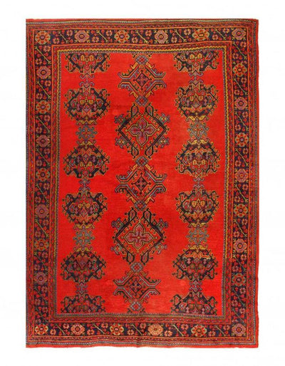 Canvello Fine Hand Knotted Turkish Antique Oushak - 8'1'' X 11'1 - Canvello