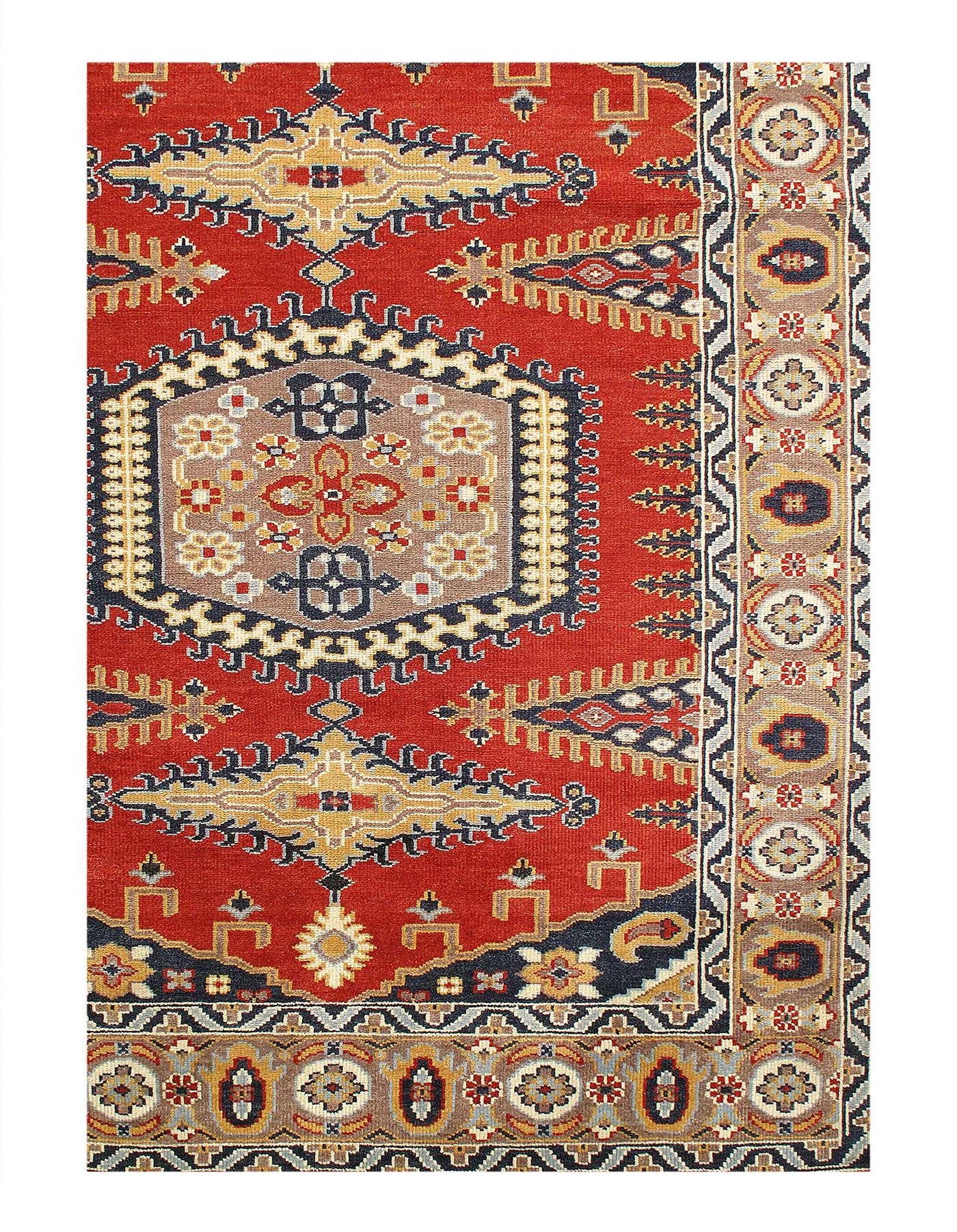 Canvello Fine Hand Knotted Vase Rug - 8'1'' X 10' - Canvello