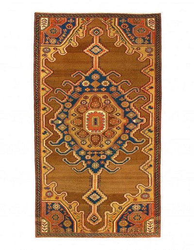 Fine Hand Knotted Vintage Malayer rug 3' X 5'11''