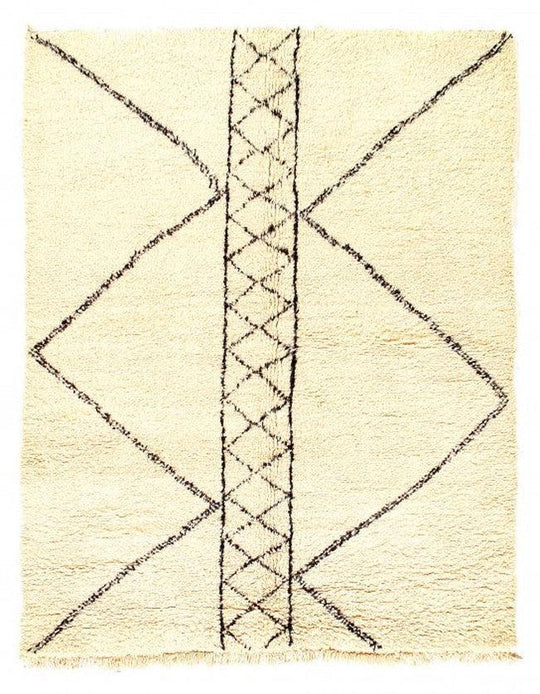 Canvello 精細手工打結復古摩洛哥 5'7'' X 7'6''